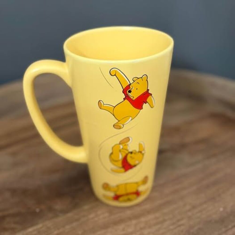 Disney Winnie the Pooh Yellow Ceramic Latte Mug